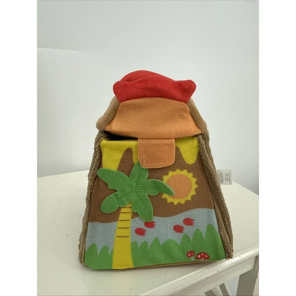Carters Baby Volcano Plush Play Set With Small Plush Dinosaurs Pretend Preschool